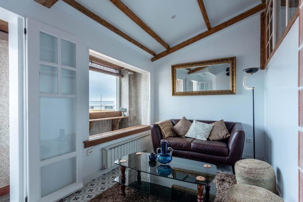 Atico Con Terraza Y Vistas Al Mar. Lejlighed A Coruña Eksteriør billede